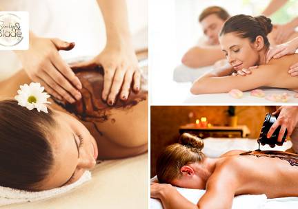 Chocolade massage-arrangement voor 2 personen (100 min)