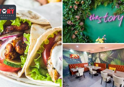 Syrisch 2-gangen keuzediner bij The Story in hartje Heerlen