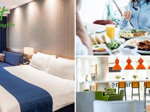 Overnachting voor 2 + ontbijt + late check-out + parkeren in Amsterdam-Zuidoost