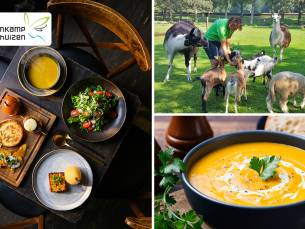 Winterproeverij of kidsmenu bij Hertenkamp Enkhuizen