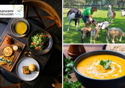 Winterproeverij of kidsmenu bij Hertenkamp Enkhuizen