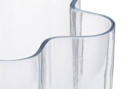 HEMA Vaas 27cm glas transparant