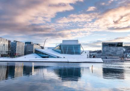 Ontdek de artistieke binnenstad van het Noorse Oslo incl. vlucht en ontbijt!
