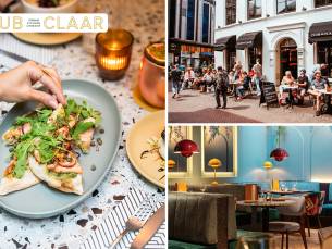 2-gangen keuzelunch bij Club Claar in hartje Utrecht