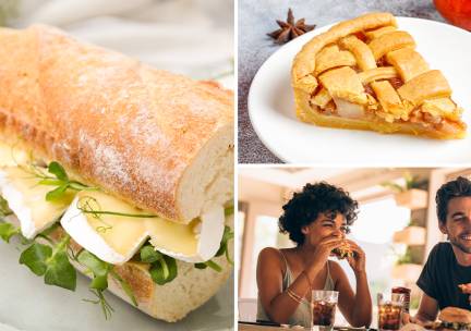 Gebak + 2 warme dranken of 2-gangenlunch + warme drank bij AnderZ