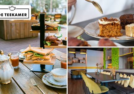 High tea deluxe af te halen bij De Teekamer