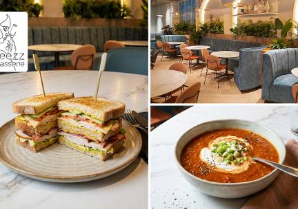 2-gangen keuzelunch bij Brasserie Beezz