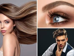 Kappersbehandeling of wenkbrauwbehandeling