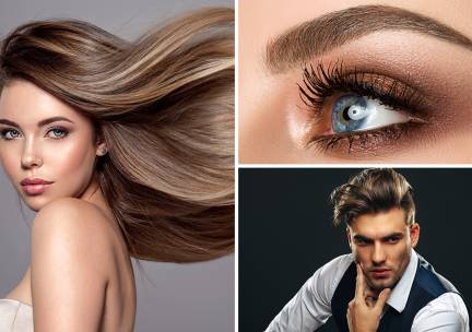 Kappersbehandeling of wenkbrauwbehandeling