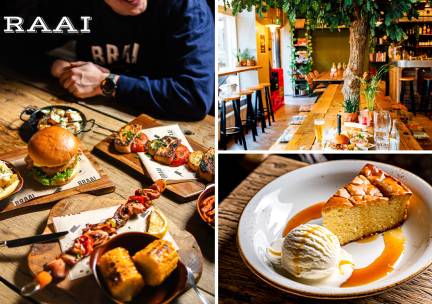 Shared dining-barbecuediner nabij het Westerpark