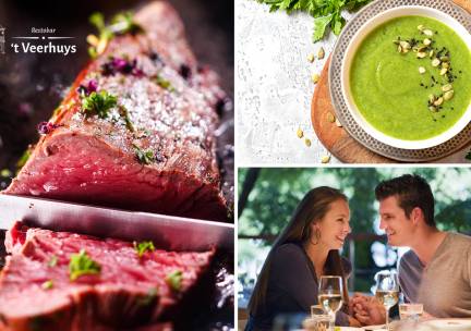 3-gangendiner van de chef bij 't Veerhuys