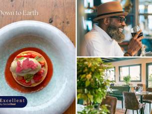 5-, 6- of 7-gangen fine dining-diner van de chef bij Down To Earth Dining