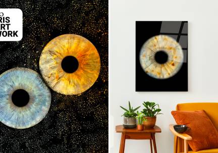 Iris-fotoshoot (1 tot 5 pers.) + 1 digitaal bestand of afdruk (20x20)