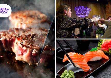 All-You-Can-Eat (3 uur) bij Urban GRND Hengelo
