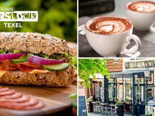 2-gangenlunch incl. koffie of thee met gebak op Texel