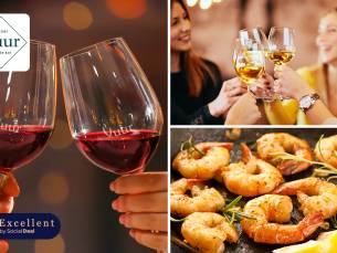 High wine + warme en koude hapjes bij Restaurant Vuur