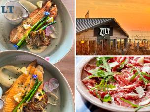 2-gangen keuzediner bij Strandpaviljoen Zilt