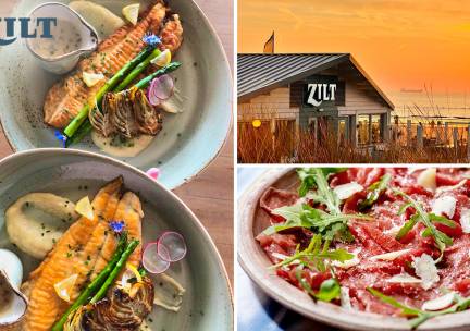 2-gangen keuzediner bij Strandpaviljoen Zilt