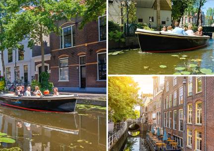 PrivÃ©rondvaart door Delft (1 tot 8 pers.)