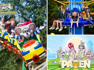 Pasen of Het Grote Lentefestijn bij Kinderpretpark Julianatoren
