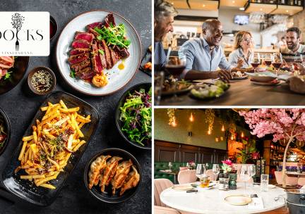 3-gangen shared dining-diner bij DOCKS vissershang