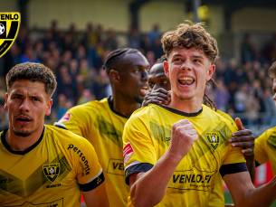 voor wedstrijd van VVV-Venlo - FC Volendam
