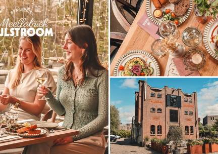 2-gangen keuzelunch bij Brasserie Meelfabriek Zijlstroom