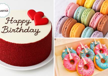 Zoete lekkenrijen naar keuze voor afhaal