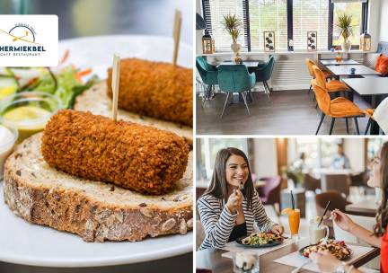 3-gangen keuzediner bij GrandcafÃ© De Thermiekbel