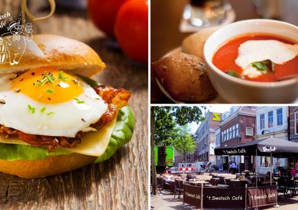 2-gangenlunch Ã  la carte bij 't Swolsch CafÃ©