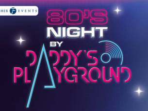 Entree voor Daddy's Playground: 80's Night