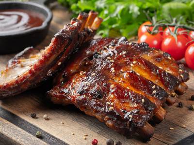 3-gangendiner spareribs
