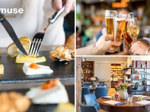 Kaasproeverij + 2 dranken naar keuze bij Fromagerie L`Amuse