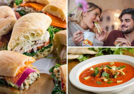 Zomerse 3-gangenlunch incl. rondleiding melkveehouderij