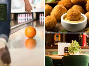 Bowlen voor 2-6 pers. (1 uur) + bittergarnituur