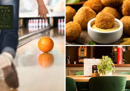 Bowlen voor 2-6 pers. (1 uur) + bittergarnituur