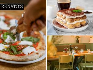 Italiaans 3-gangen keuzediner bij Renato's Pizzeria in hartje Nijmegen