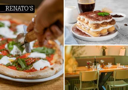 Italiaans 3-gangen keuzediner bij Renato's Pizzeria in hartje Nijmegen