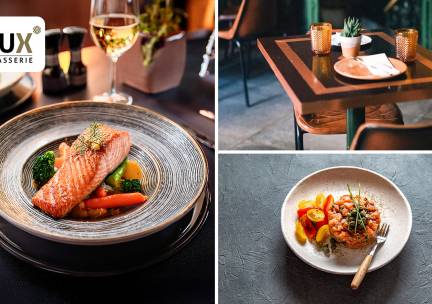 2- of 3-gangendiner Ã  la carteâ bij Brasserie LUX