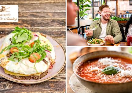 2-gangenlunch Ã  la carte bij Brasserie de Aanleg