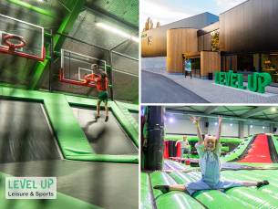 Entree Trampoline park of Inflatable park + slush in Edegem