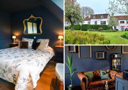 Overnachting voor 2 + ontbijt + late check-out + huiswijn in Damme