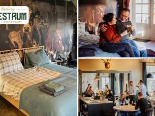 Overnachting voor 2 + ontbijt + 3-gangendiner van de chef + late check-out