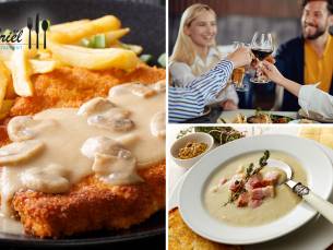 3-gangen keuzediner + drankje bij Restaurant Gabriel