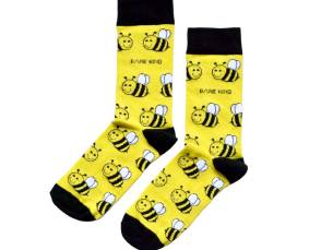 Save the Bees Bamboo Socks | UK Adult 4-7