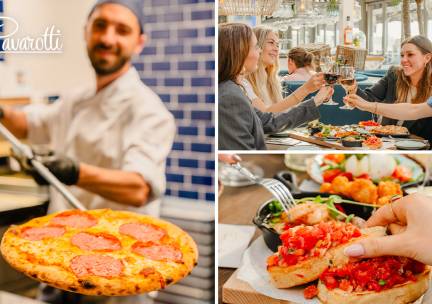 Italiaans 2- of 3-gangen keuzediner bij Pavarotti Delft