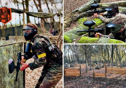 Scenario paintball experience (5 uur) + 300 paintballs