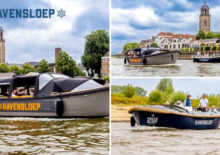 Rondvaart over de IJssel (60 min) + koffie/water (2-12 pers.)