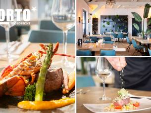 3-gangendiner Ã  la carte, 4-gangendiner of 6-gangen kerstdiner bij Porto Loosdrecht