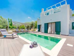 Villa's met priv&eacute;-zwembad West-Kreta
